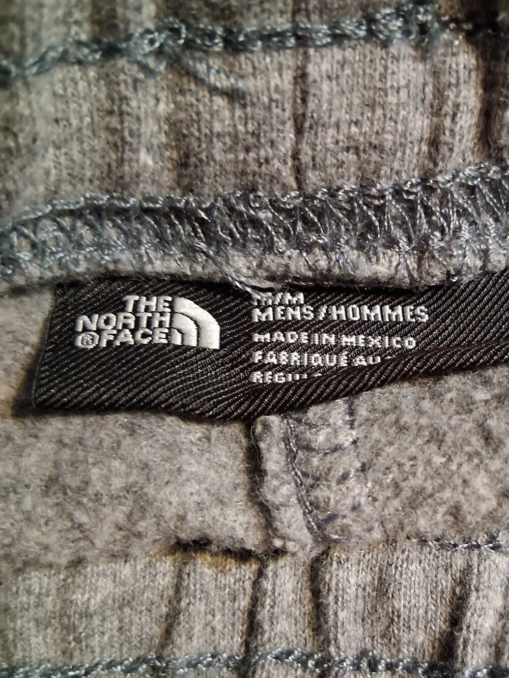 The North Face Heather Gray Cuffed Jogger Sweatpants Men's Fleece Medium